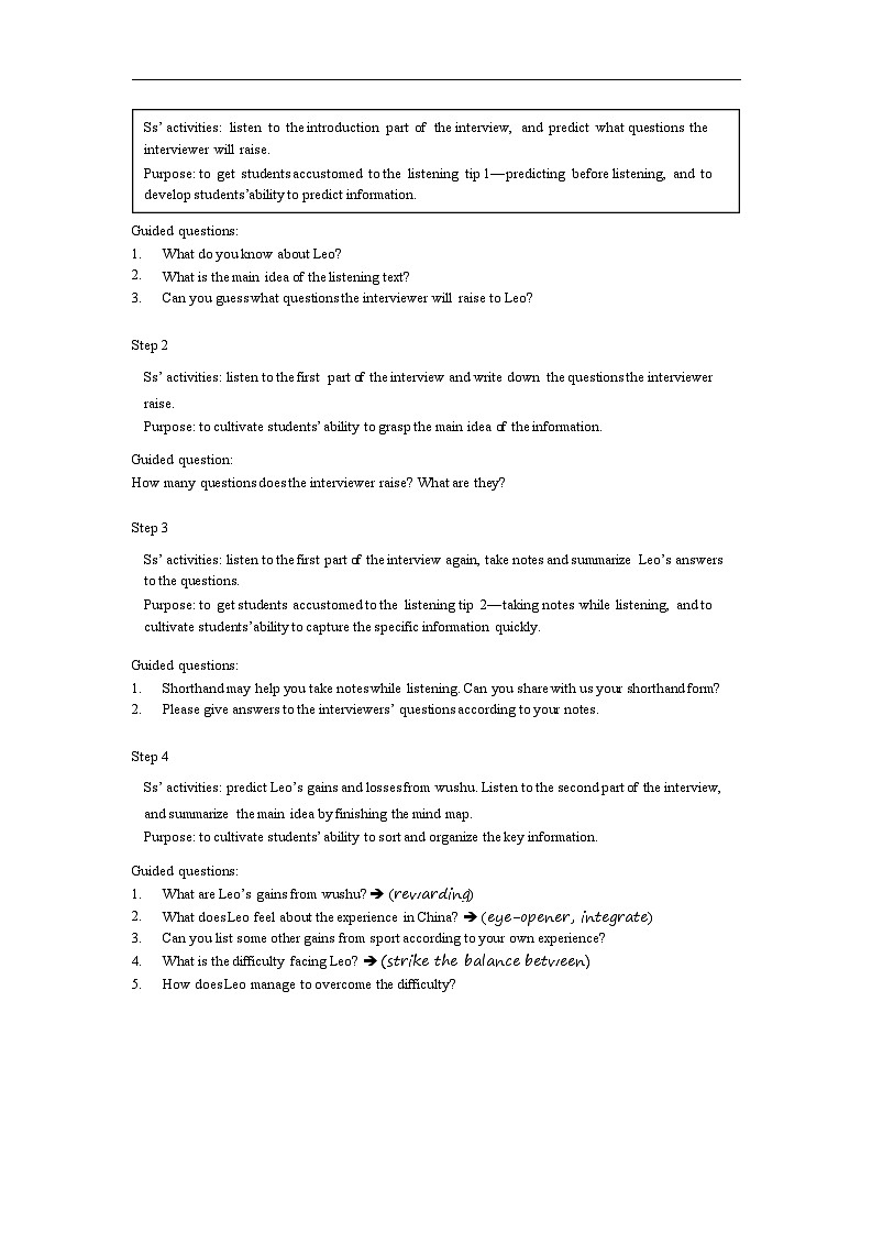 Unit4 Listening and Viewing 教案-高中英语同步精品课件（上外版2020必修第二册）第2页