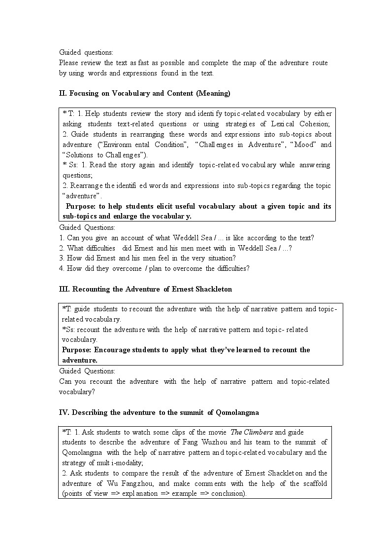 Unit3 ReadingA Vocabulary教案高二英语上学期同步备课（上外版2020选择性必修第一册） 02