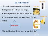 新上教版英语必修第三册 04 Unit 3 Healthy Lifestyle Reading B Classic health debates课件