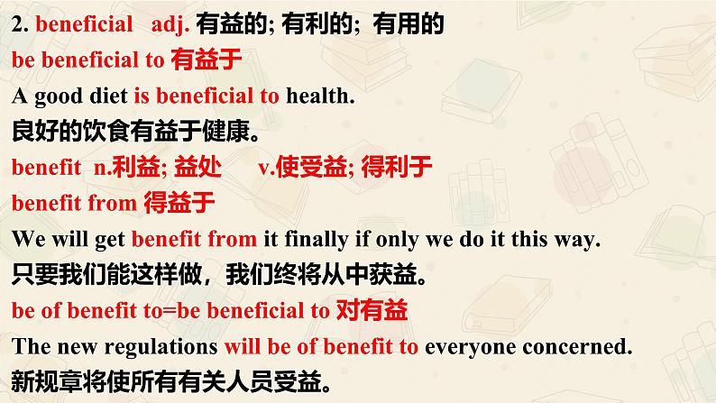 新上教版英语必修第三册 02 Unit 3 Healthy Lifestyle Part B 单词课件+练习03