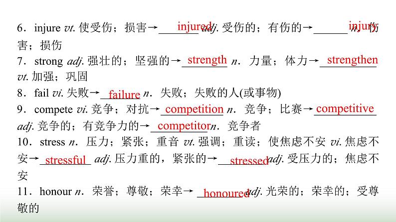 人教版高中英语必修第一册UNIT3 Period7课件第6页