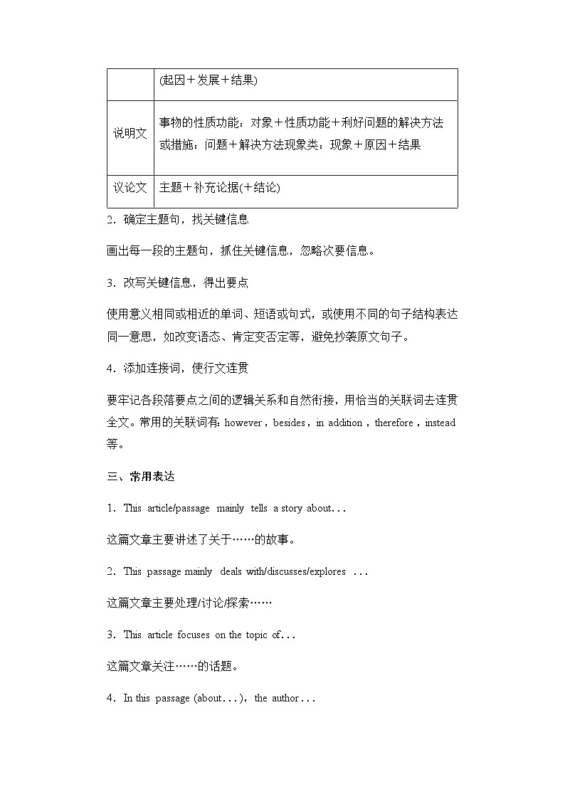 人教版高中英语必修第一册UNIT4 Period6学案02