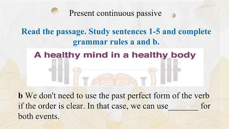 新上教版高中英语选择性必修第一册 Unit1 Part B ：Grammar activity 课件+分层练习06