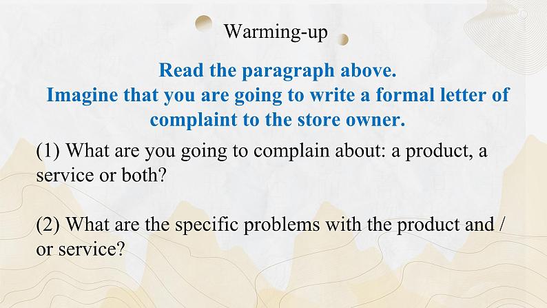 Unit 3 Part D ：Writing(精讲课件）-2023-2024学年高一英语同步精品课堂（上教版2020选择性必修第一册）第5页