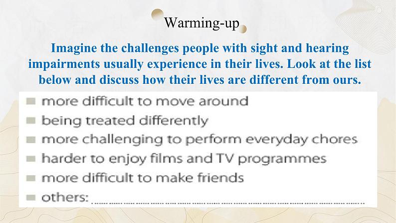 新上教版高中英语选择性必修第一册 Unit 4 Part C ：Listening and speaking 课件+分层练习07