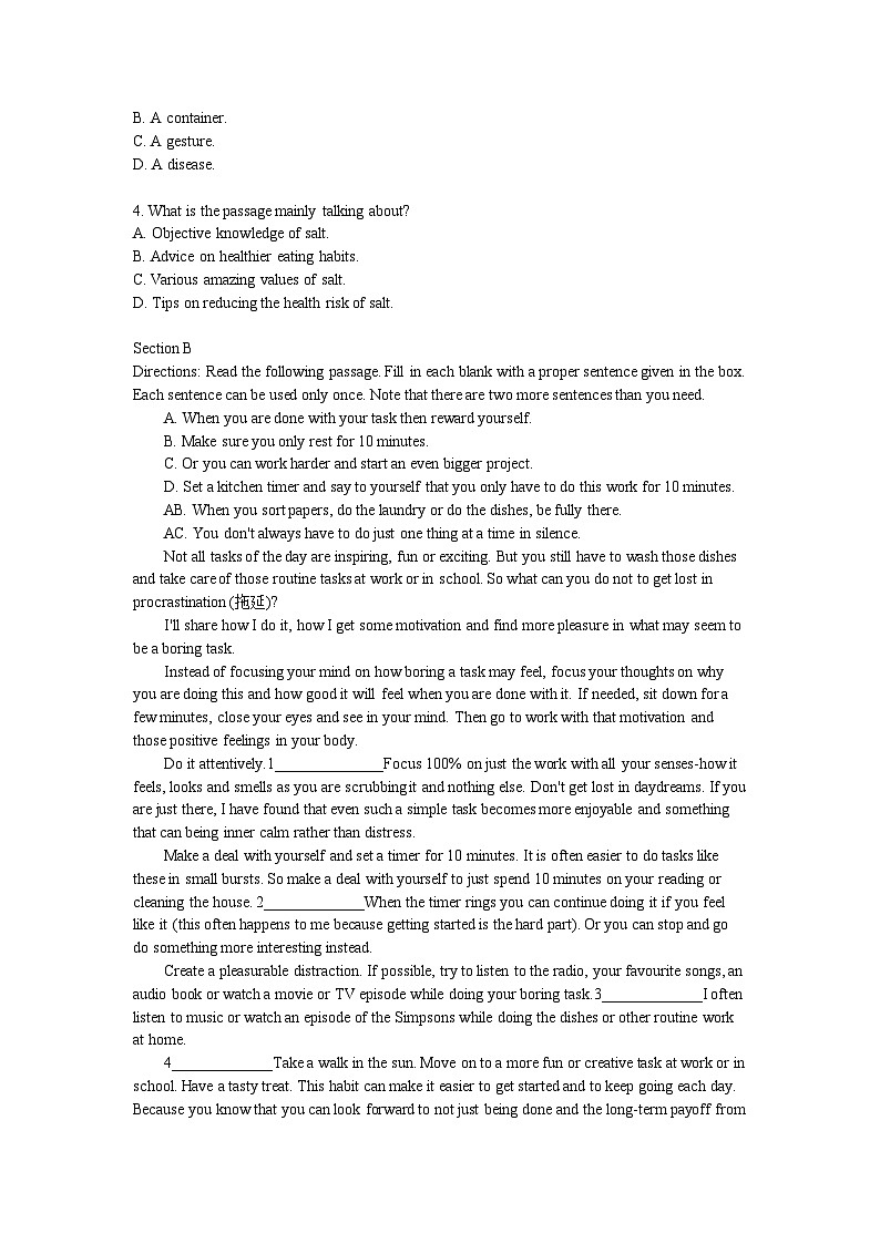 Unit4A：Reading and interaction-高二英语下学期同步课件+练习（上教版2020选择性必修第二册）02