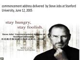 03 Unit 1  Road to Success（Stay hungry,Stay foolish）-高中英语同步课件（上外版2020必修第三册）