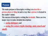 06 Unit 1 Scientists 写作 Writing a descriptive essay课件-高二英语同步备课（上外版2020选择性必修第二册)