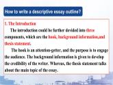 06 Unit 1 Scientists 写作 Writing a descriptive essay课件-高二英语同步备课（上外版2020选择性必修第二册)