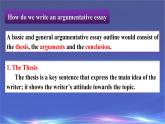 06 Unit 2 Language and Mind Writing an argumentative essay课件-高二英语同步备课（上外版2020选择性必修第二册)