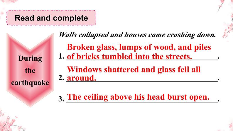 03 Unit 4 Disaster Survival Reading A Surviving the Earthquake课件 -高二英语同步备课（上外版2020选择性必修第二册)06