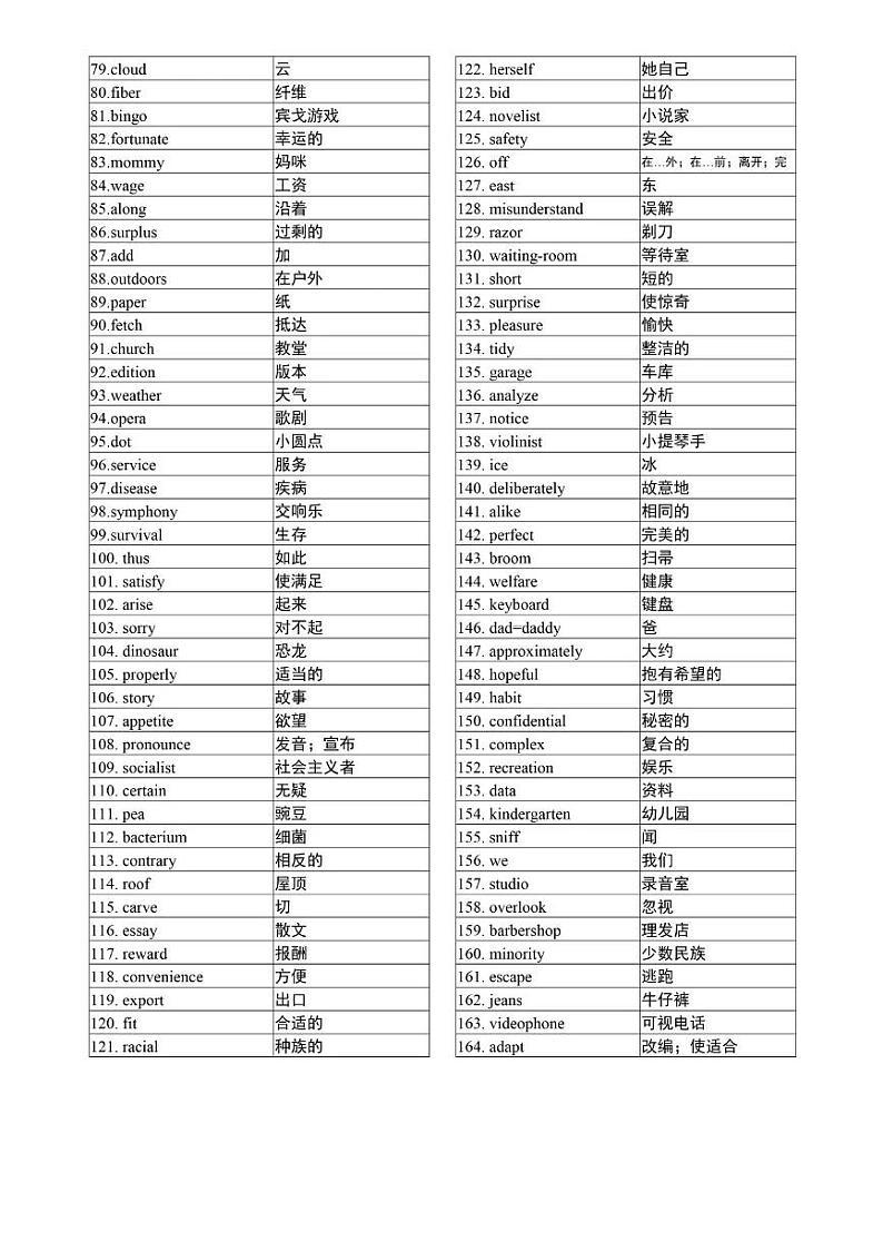 高考英语3500词（乱序版），提前背起来，学案02