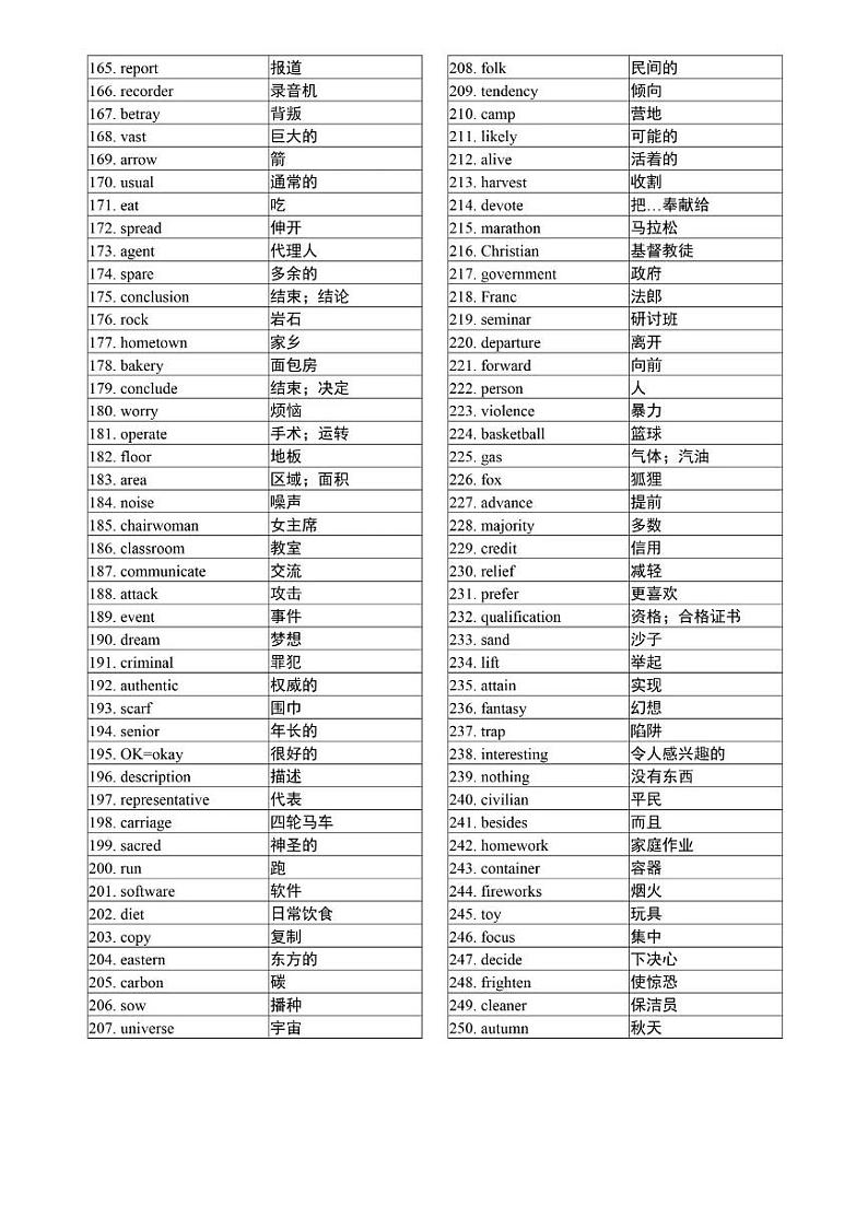 高考英语3500词（乱序版），提前背起来，学案03