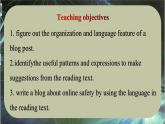 人教版（2019）高一英語 必修第二冊 Unit 3 The Internet  Period 5 Reading for Writing（課件 同步練）
