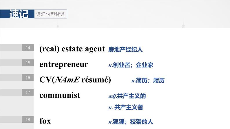 选择性必修第四册　Unit 5　Launching Your Career-2025年高考英语大一轮复习（课件+讲义+练习）08