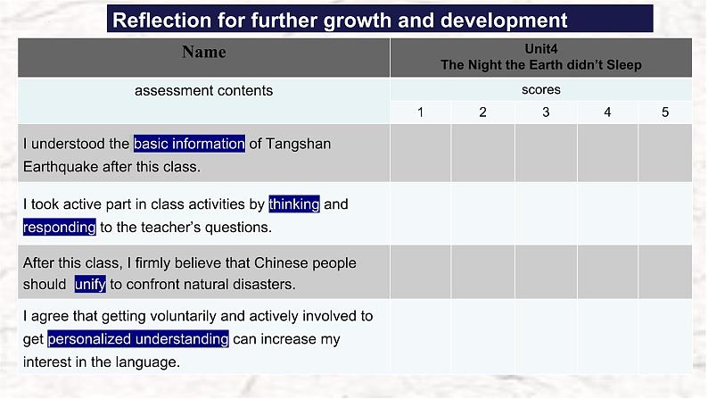 2024-2025学年英语高一人教版（2019）  必修第一册 Unit 4 Natural Disasters Reading and Thinking 课件02