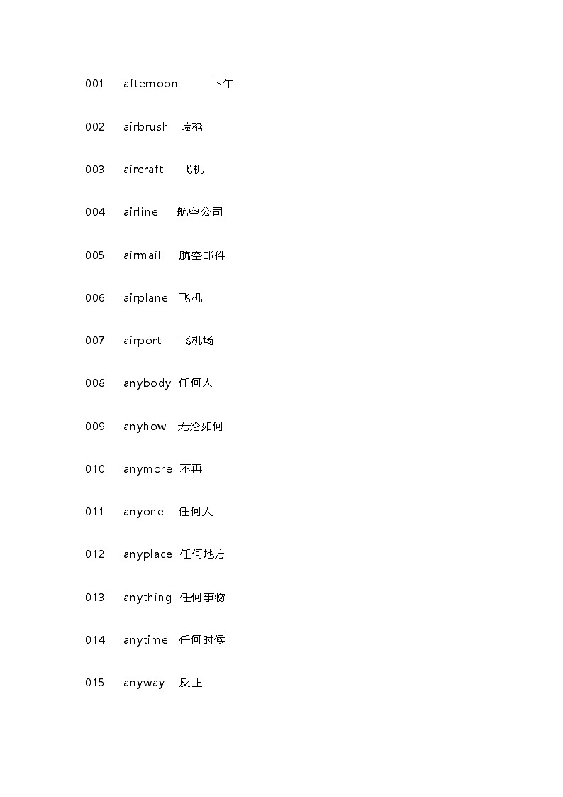高中英语考试高频合成词汇总结第1页