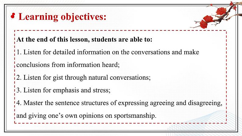 Unit 3  Sports and Fitness  Listening and Speaking课件-2024-2025学年高一英语同步精品课堂（人教版2019必修第一册）第3页