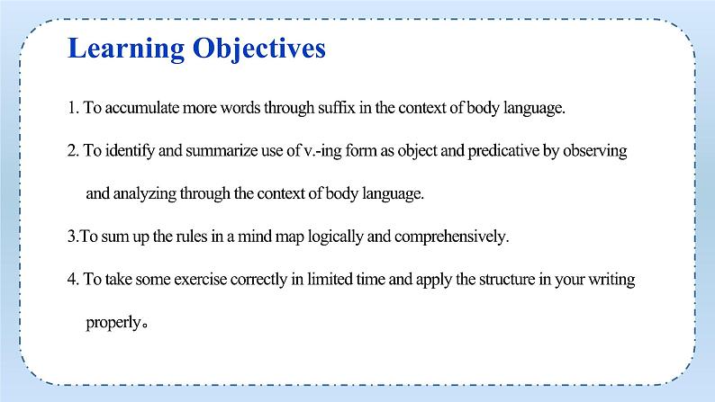 Unit4 Body Language Learning About Language(课件)-高二英语同步备课系列(人教版2019选择性必修第一册)02