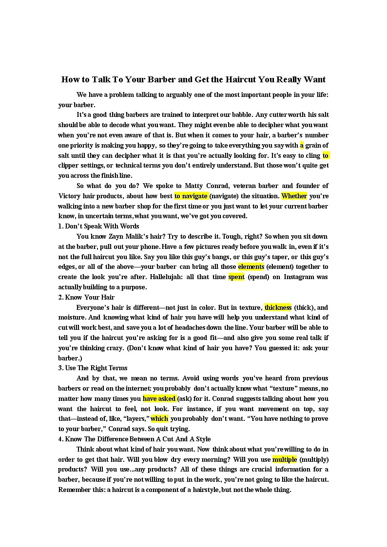 外刊改编语法填空题Day 33-Day 34-2025届高三英语一轮复习02