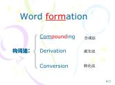 高中英语构词法课件