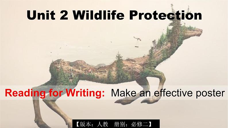 人教版必修第二册Unit2 Reading for writing 读后续写指导 课件01