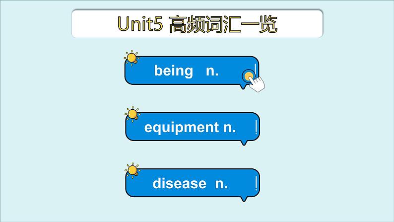 人教版必修第二册Unit5 高频词汇课件（四)第3页