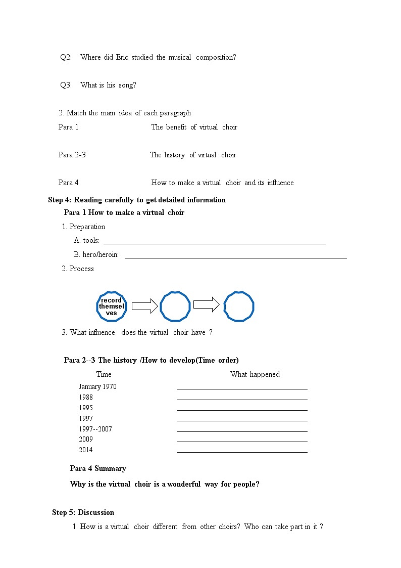 人教版必修第二册Unit5Reading_and_Thinking导学案第2页
