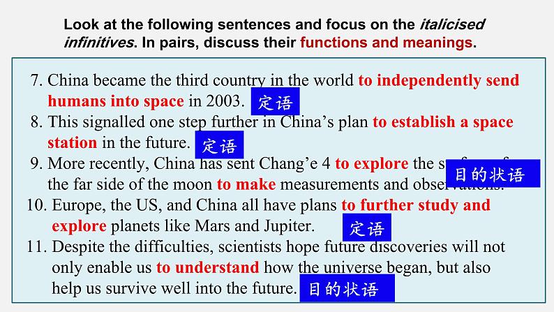 人教版必修第三册Unit4Discovering Useful Structures语法精讲课件第5页