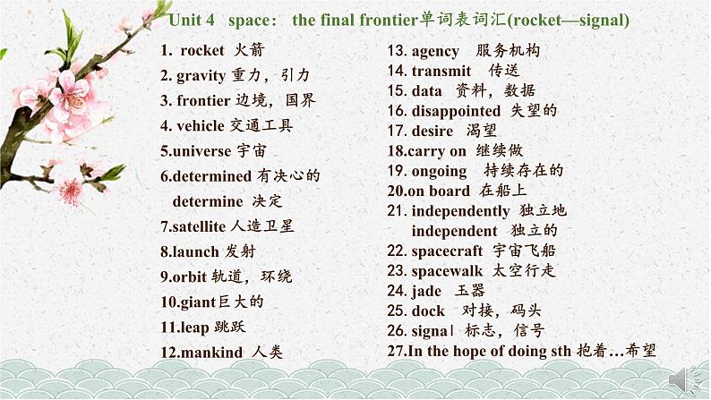 人教版必修第三册Unit4Reading_and_Thinking知识点课件1第2页