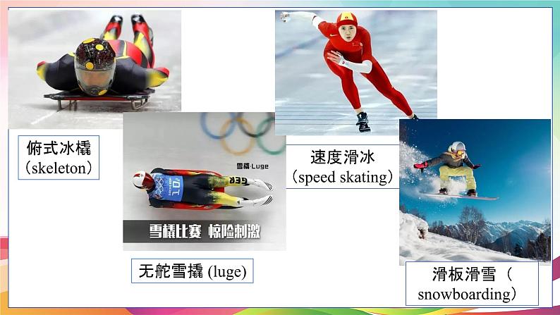 人教必修一Unit3 Workbook：Cool Cold Sports 名师课件3第5页