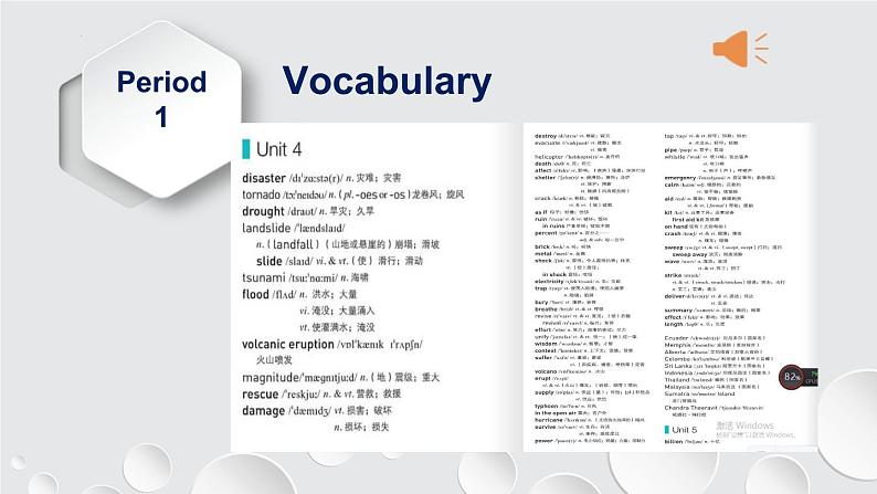 人教必修一Unit 4 单词讲解课件03
