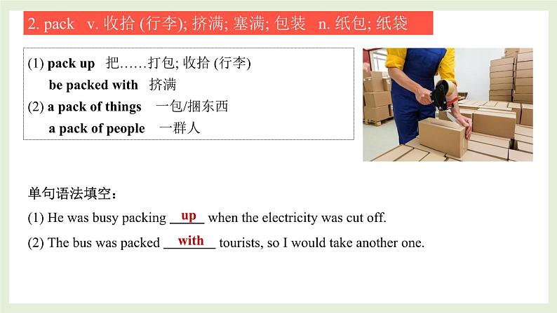 人教必修一Unit 2 Words and Expressions 精品学习课件第3页