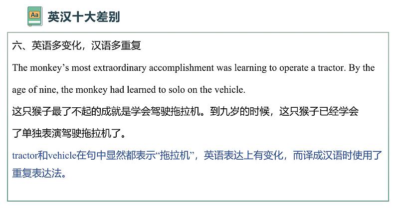 高中英语翻译技巧讲解 课件-2025届高三上学期英语一轮复习专项第8页