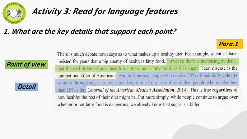 人教版选择性必修第二册Unit3 Using Language2名师课件2第8页