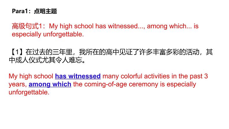 2025年高考英语二轮专题复习专题12（课件） 一次难忘的活动(2024届高三第二次学业质量评价) （T8联考应用文)第5页