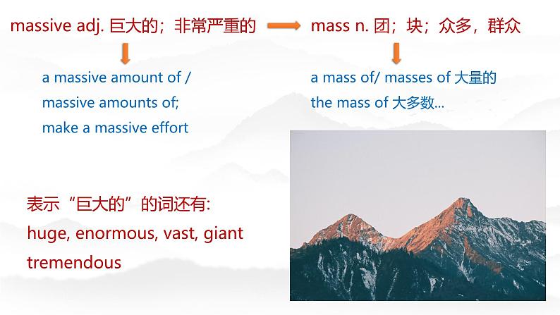 人教版选择性必修第二册Unit4 单词讲解课件第7页