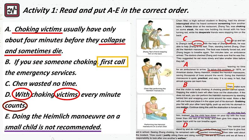 人教版选择性必修第二册Unit5 Using Language2 名师课件第5页