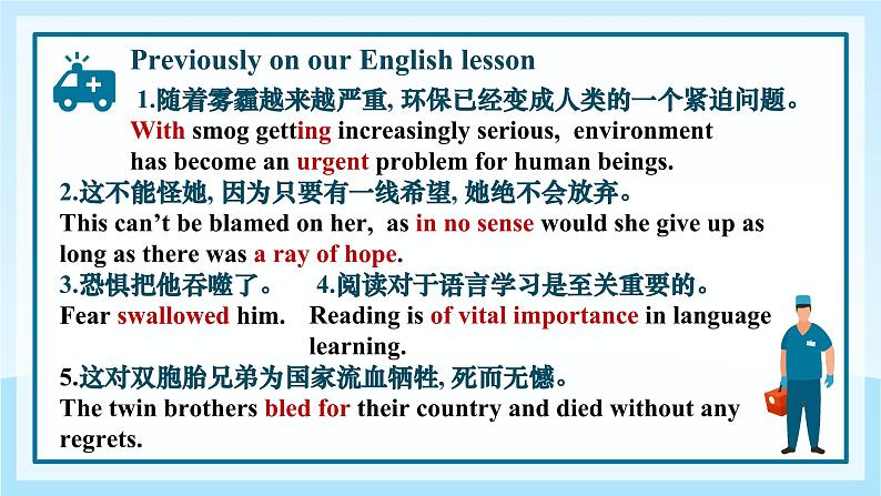 人教版选择性必修第二册Unit5 Words and expressions2精美课件第2页