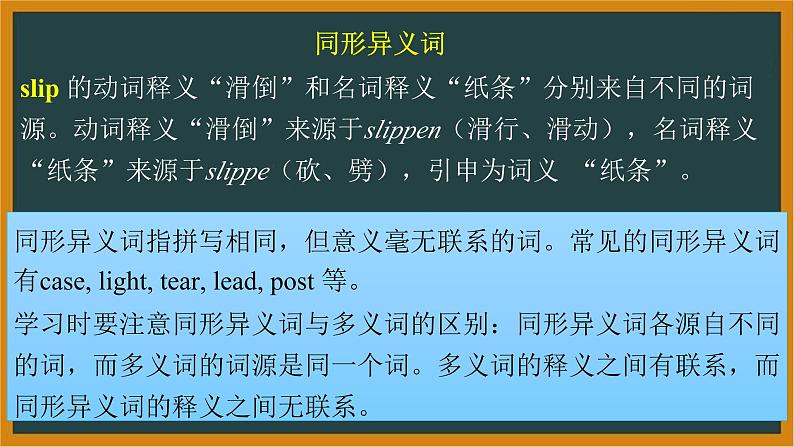 人教版选择性必修第二册Unit5 词汇精讲课件（二）第7页