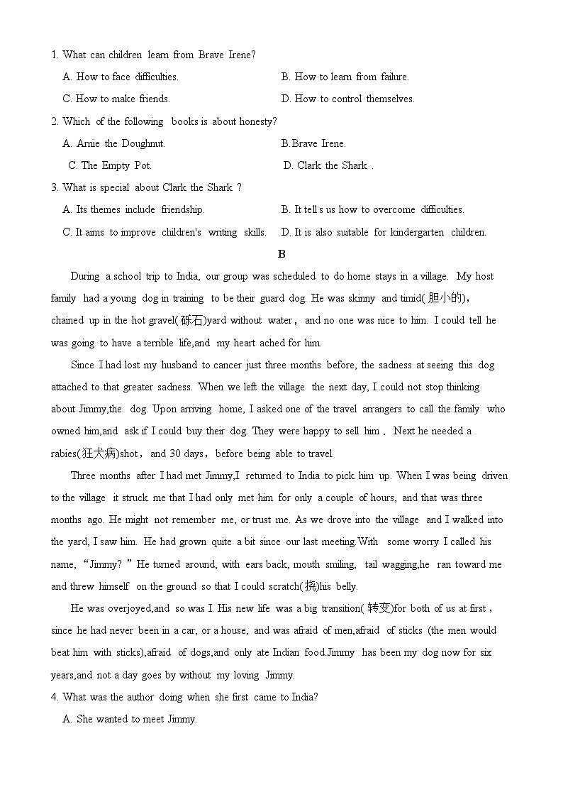 内蒙古呼和浩特市和林格尔县民族中学2024-2025学年高二上学期期中考试英语试题第2页