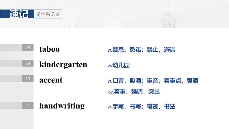 2025届高中英语一轮复习课件（译林版）：选择性必修第四册　Unit 2　Understanding each other第8页