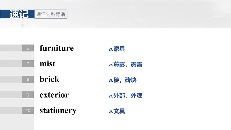 2025届高中英语一轮复习：选择性必修第二册　Unit 3　Times change！第5页