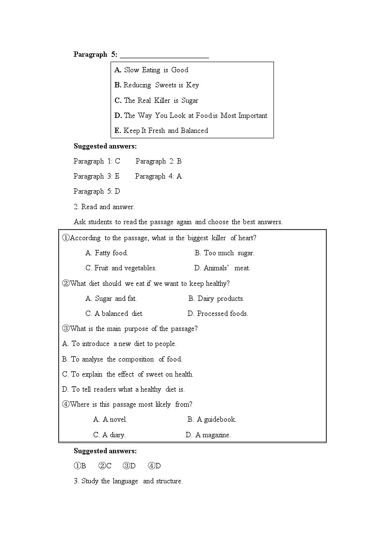 人教版选择性必修第二册Unit3 Using Language2名师教学设计03