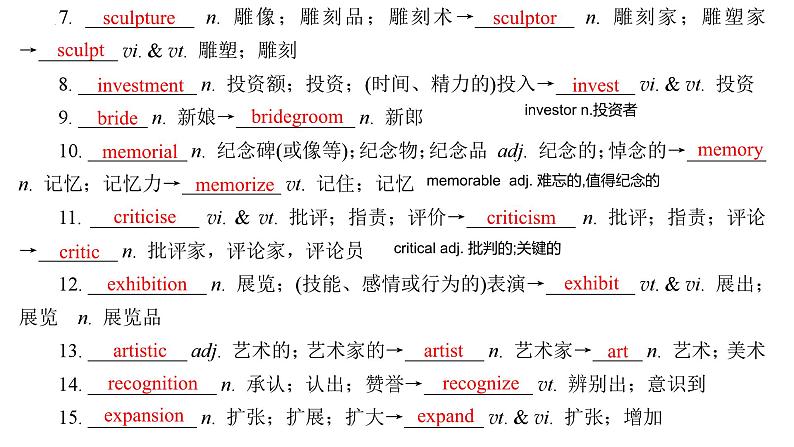 人教版选择性必修第三册Unit1 复习课件05