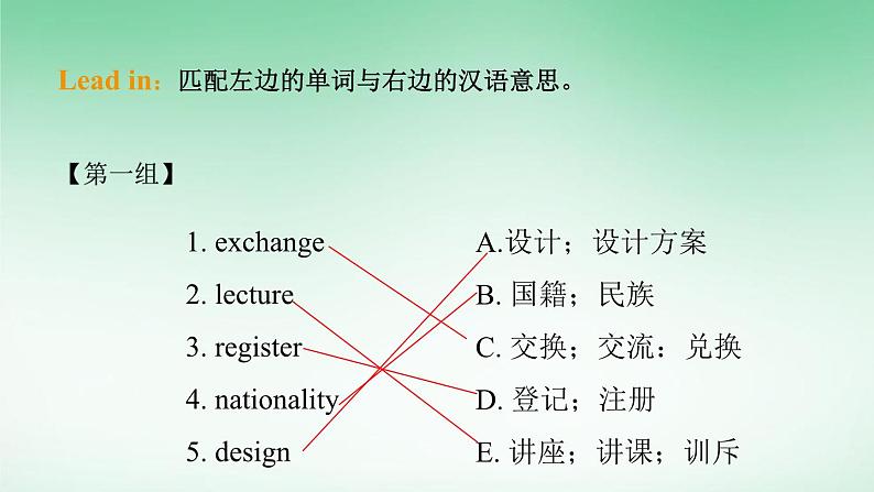 人教版高中英语必修第一册Welcome unit Reading for writing 名师课件第2页