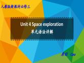 人教版英语必修第三册Unit4 单元语法详解课件