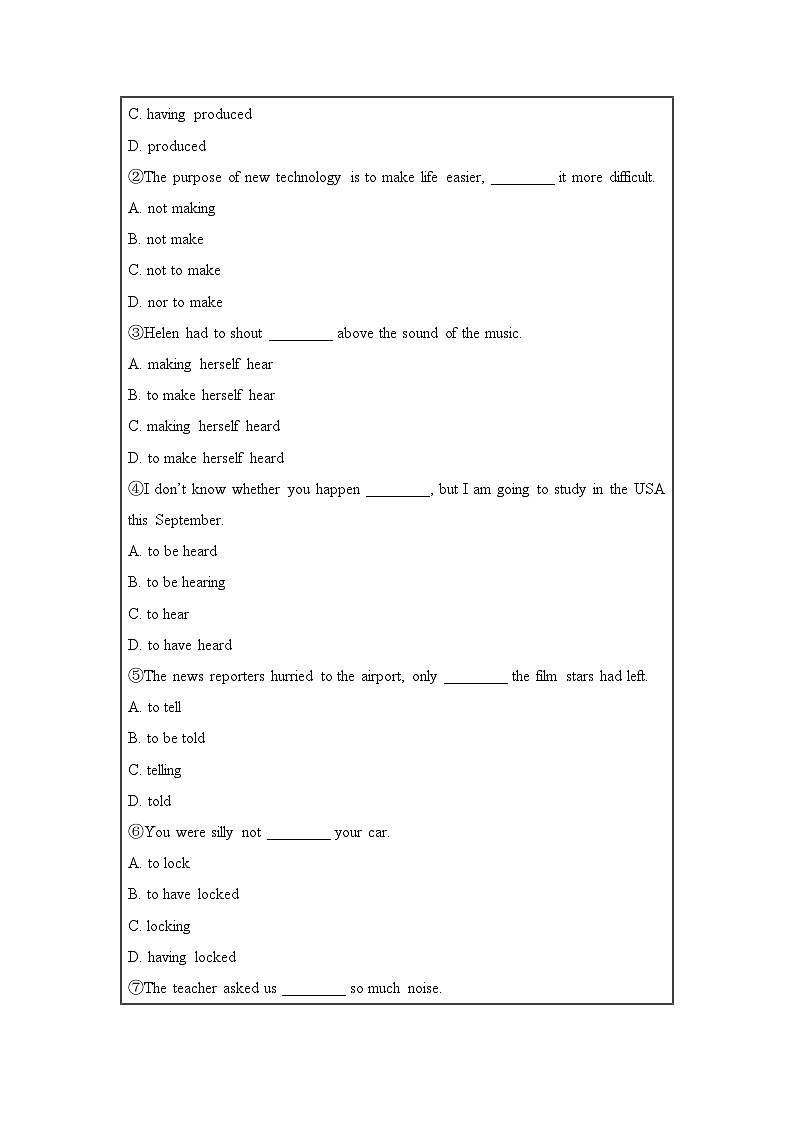 人教版选择性必修第三册Unit1 Learning About Language2名师教学设计第3页