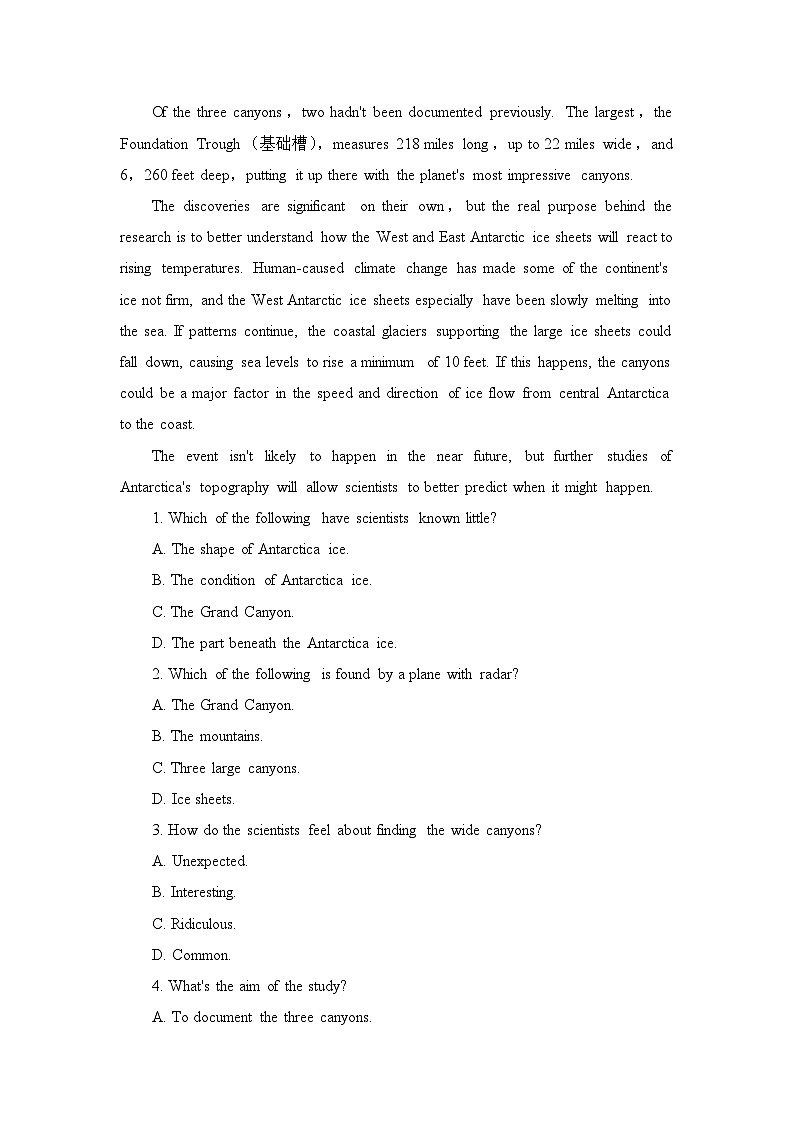 人教版英语选择性必修第三册Unit3LearningAboutLanguage-UsingLanguage词汇语法练第3页