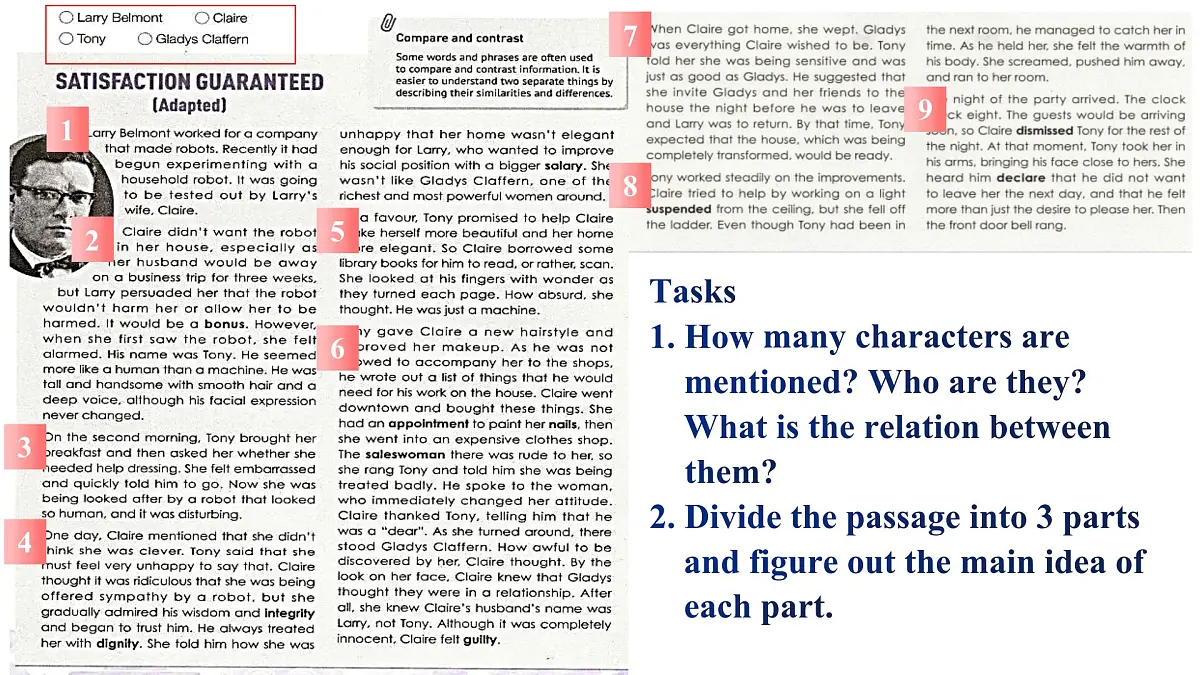 人教版选择性必修第四册Unit1 Reading and Thinking精品课件5第6页